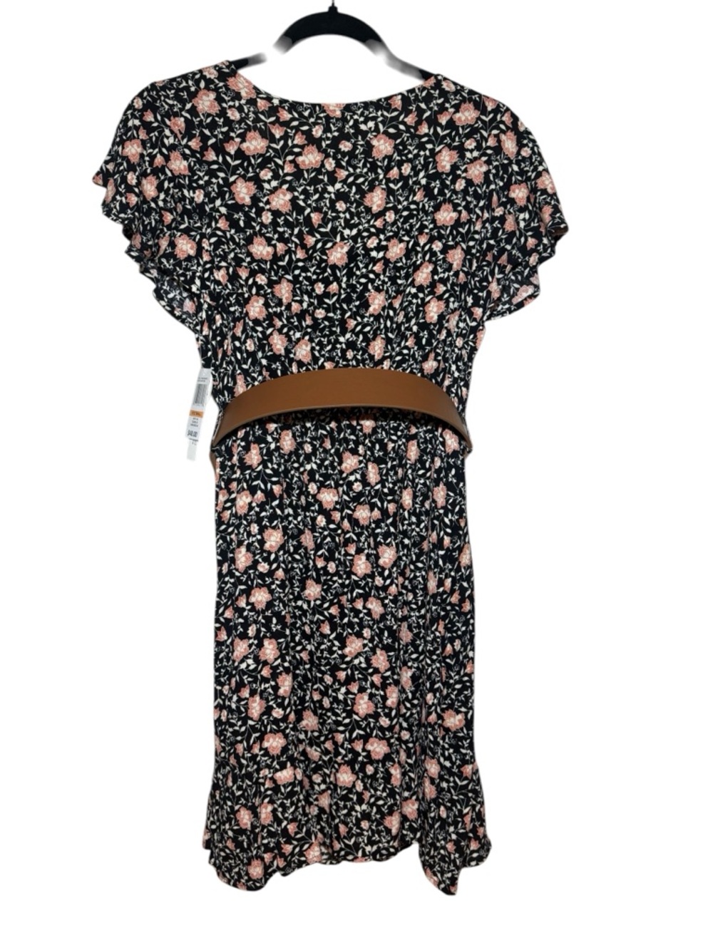 Bundle Deal - Wallflower Black Floral Dress Small + Zara Belt - Picture 7 of 10